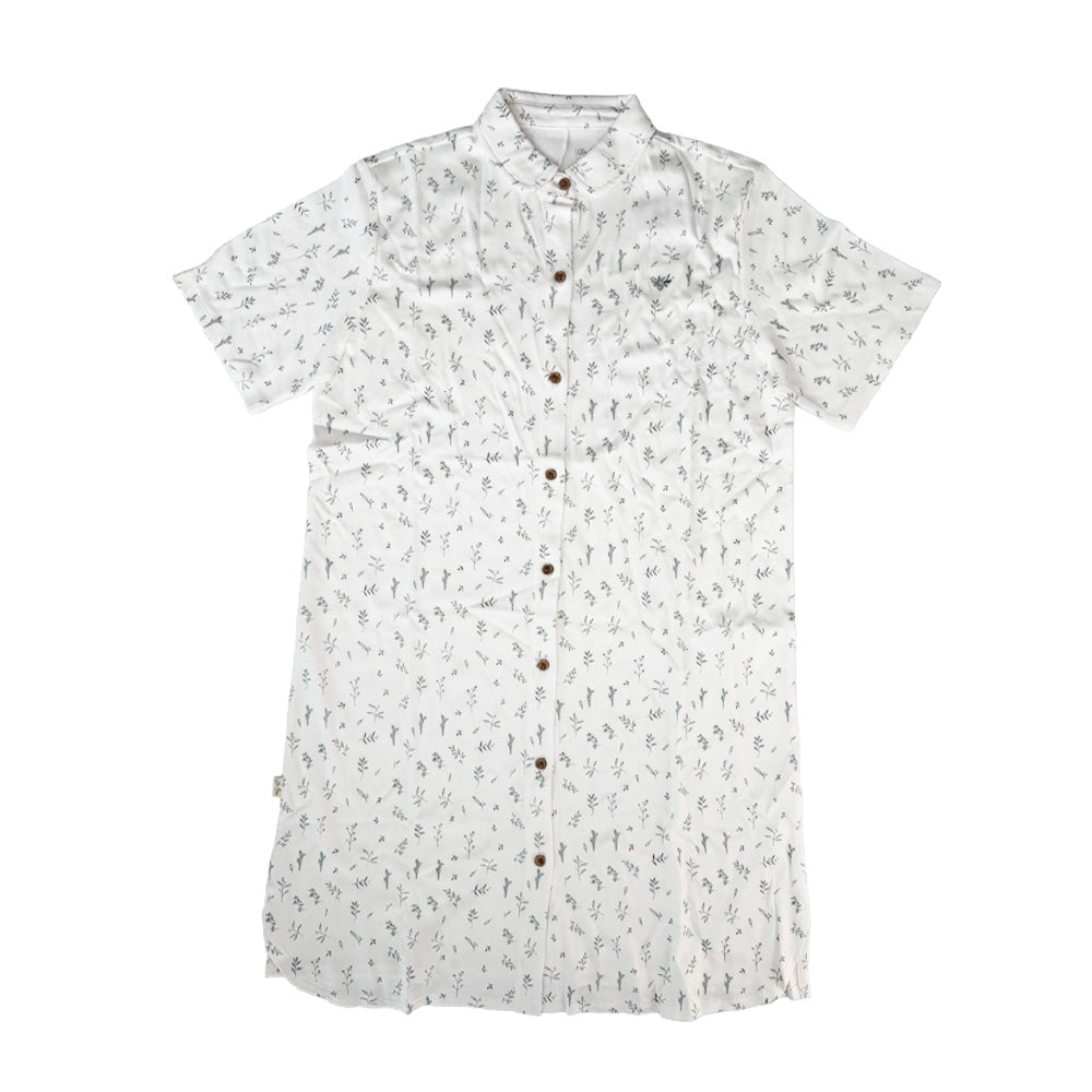 Camisa de Dormir Manga Corta Mamá Leaves