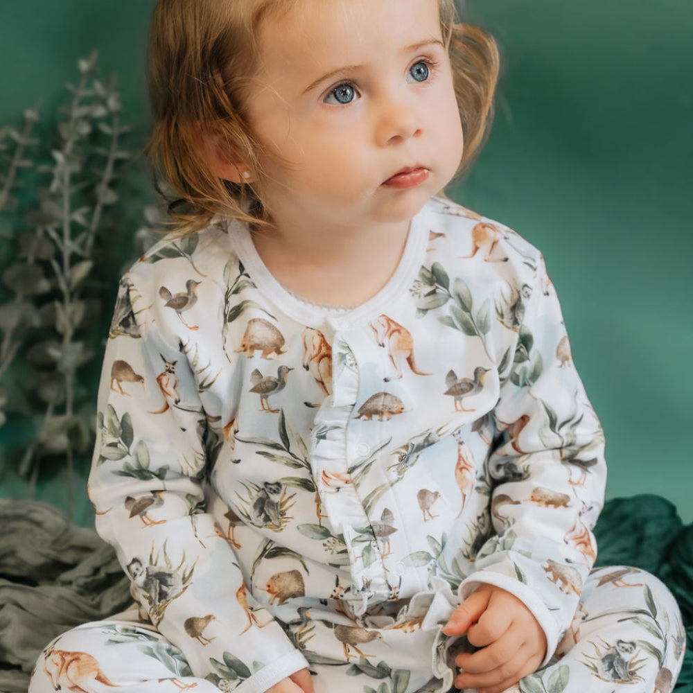 Pijama Baby Niña Australia- Algodón Pima