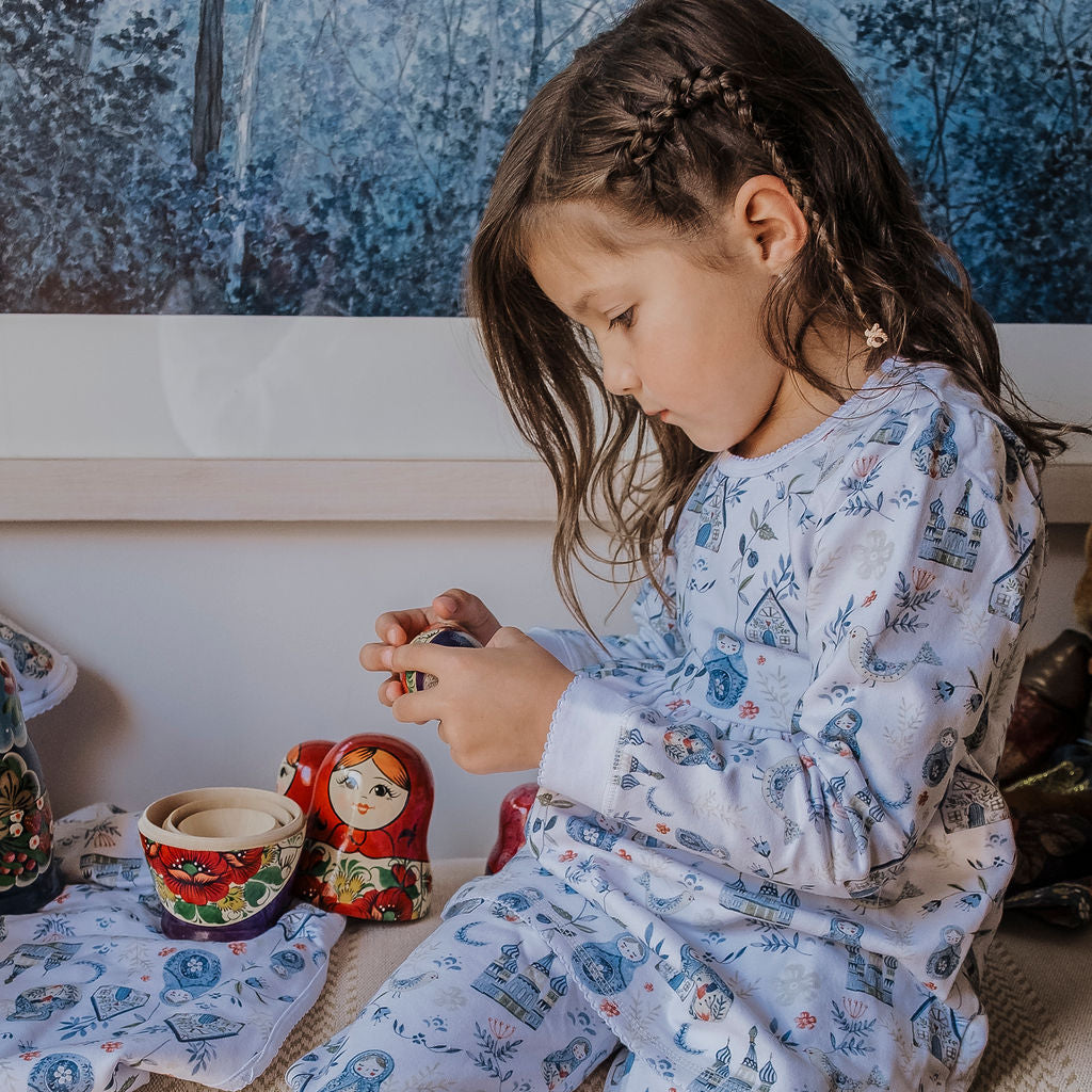 Pijama Largo Mamushka- Algodón Pima