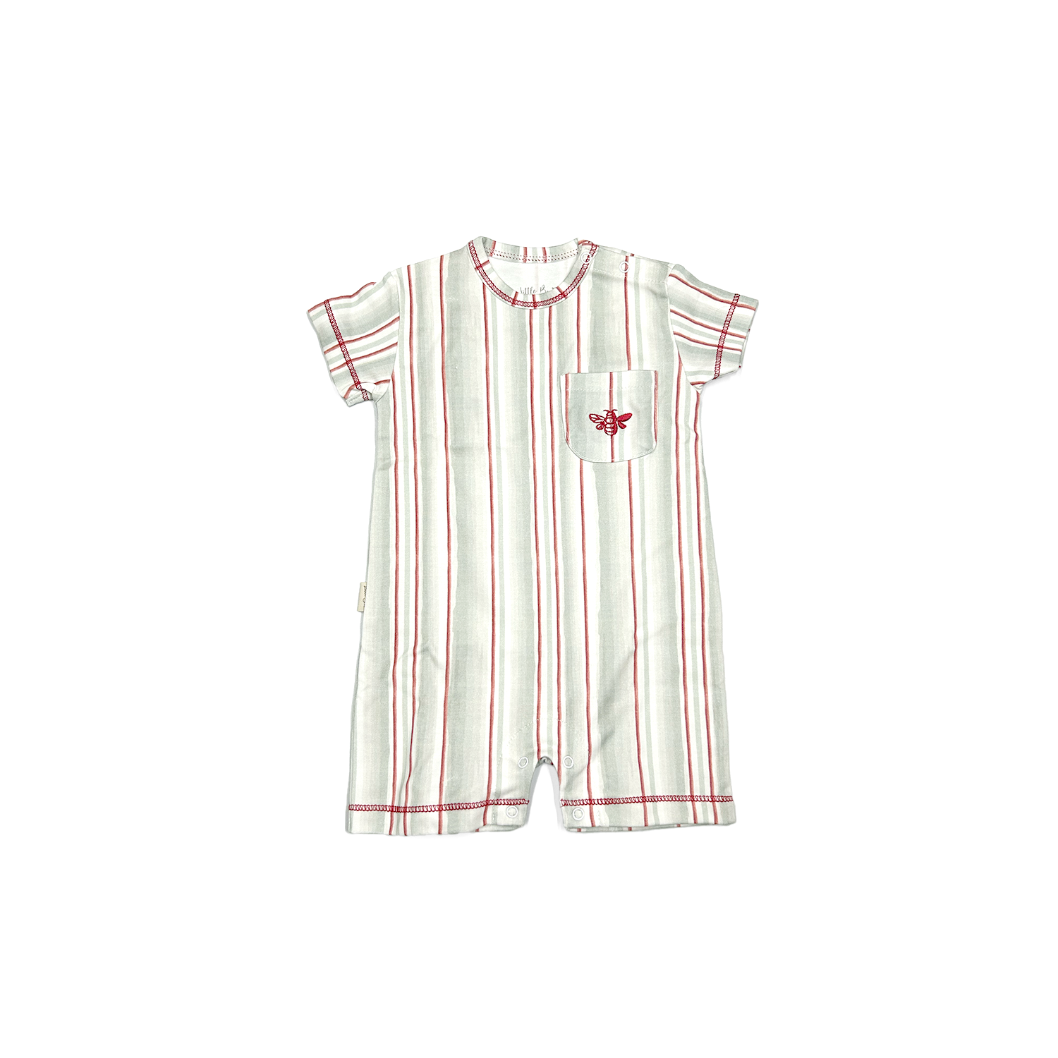 Enterito Corto Xmas Stripes