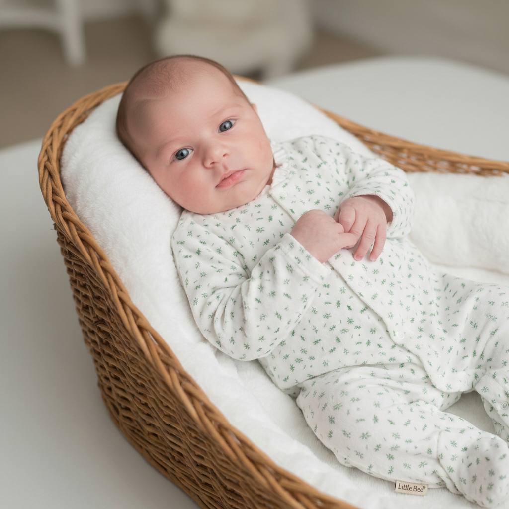 Pijama Baby Plush Leaves
