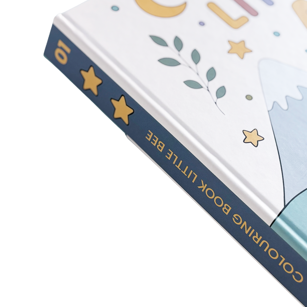 Colouring book Little Bee art
