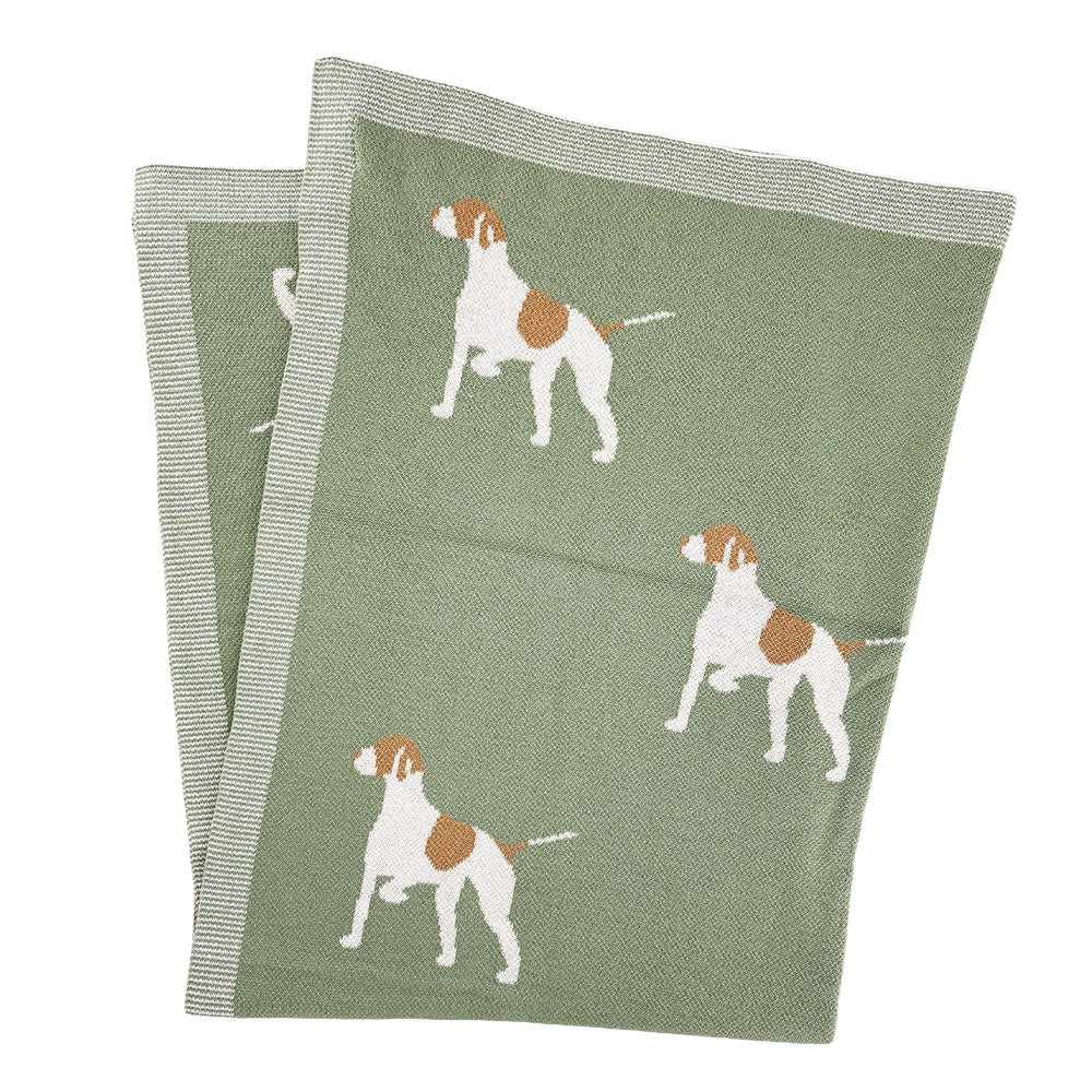 Manta Tejida Dogs