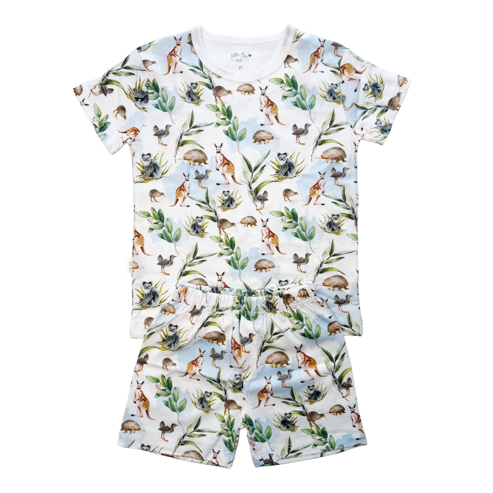 Pijama Corto Australia Boy - Algodón Pima