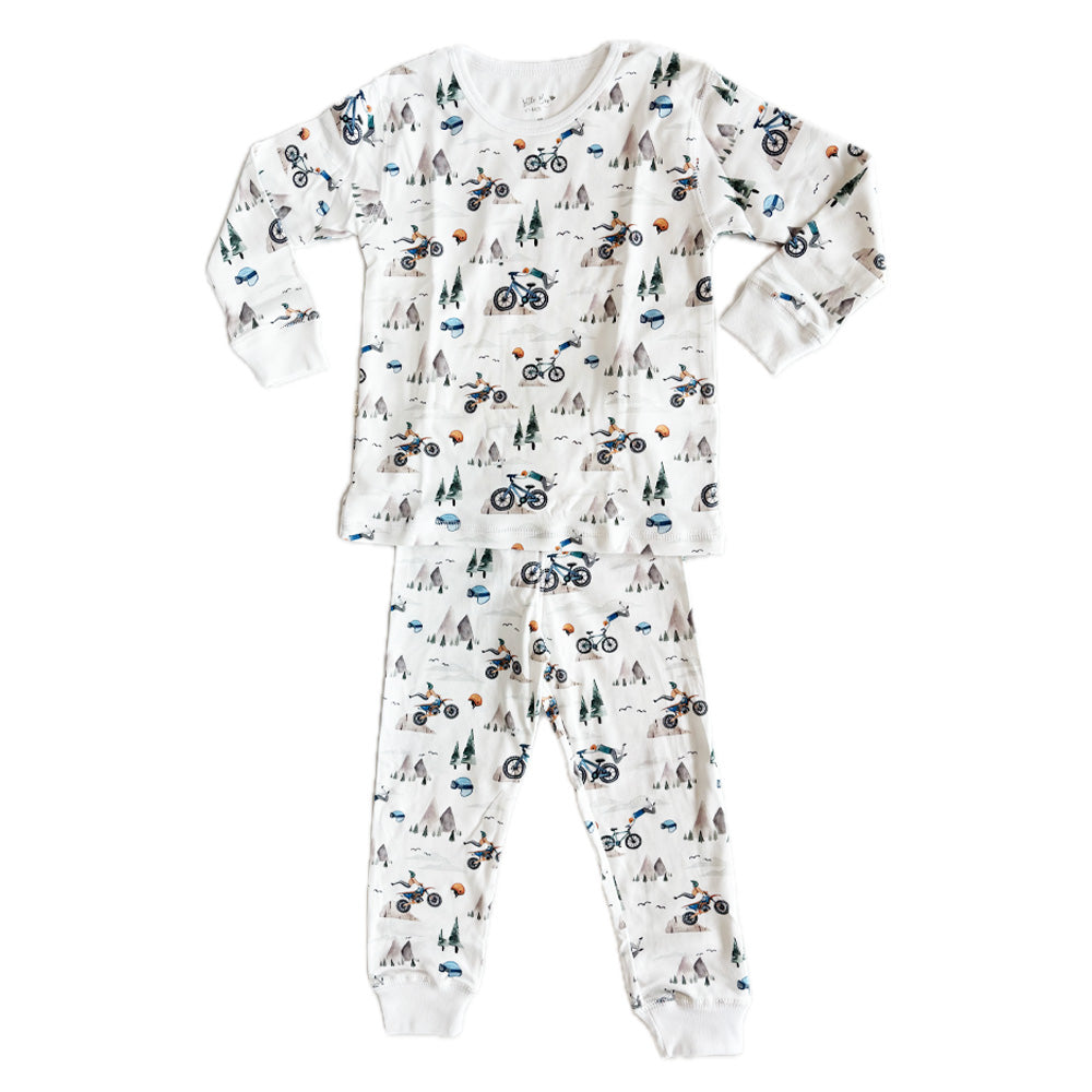Pijama Largo Pumptruck- Algodón Pima
