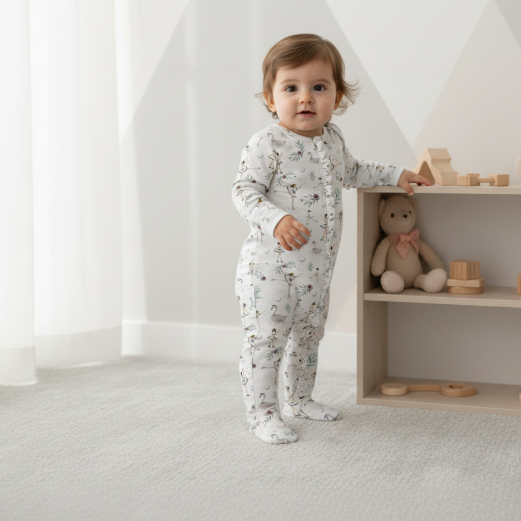 Pijama Baby Franela Swan