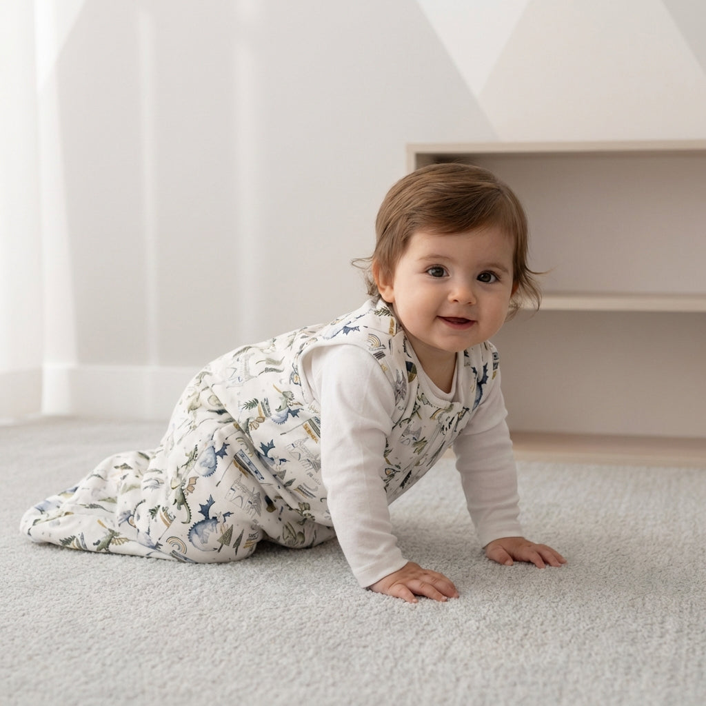 Saquito Baby Franela Dragons