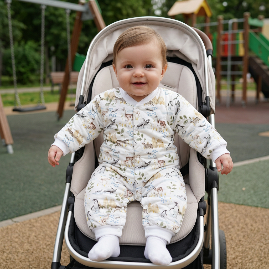 Saquito Acolchado Franela Patagonia