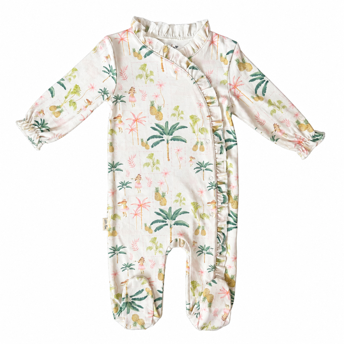 Pijama Baby Cruzado Palmtree- Algodón Pima